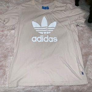 Cream Adidas Tee